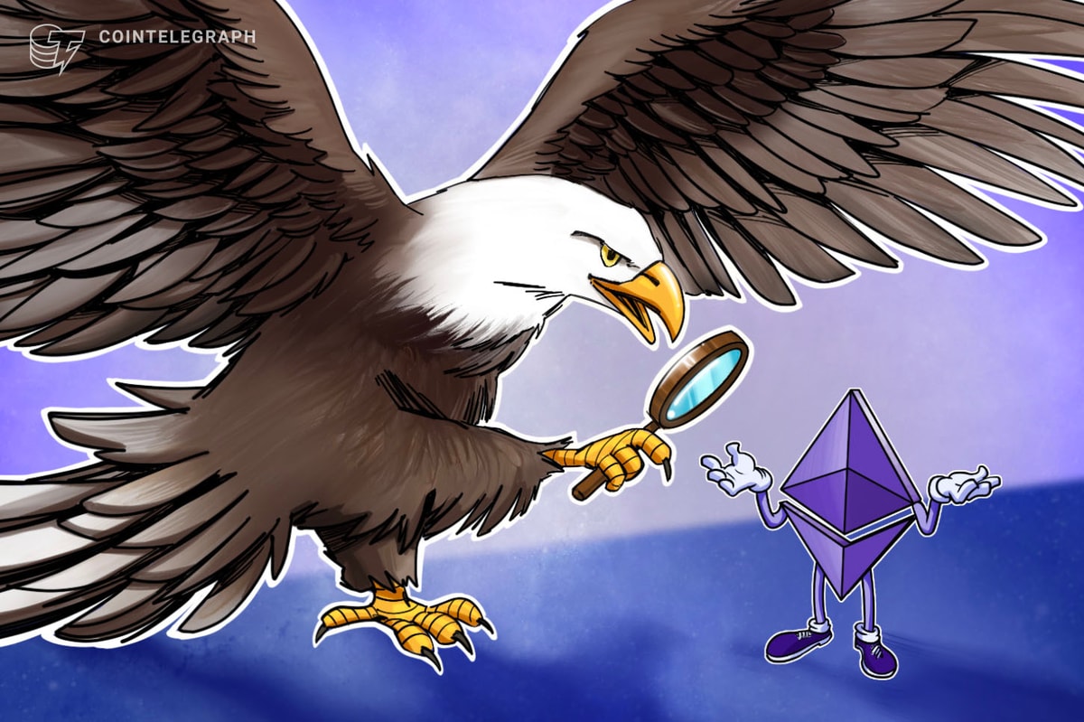 SEC concerned over ‘Ether is not a security’ statement