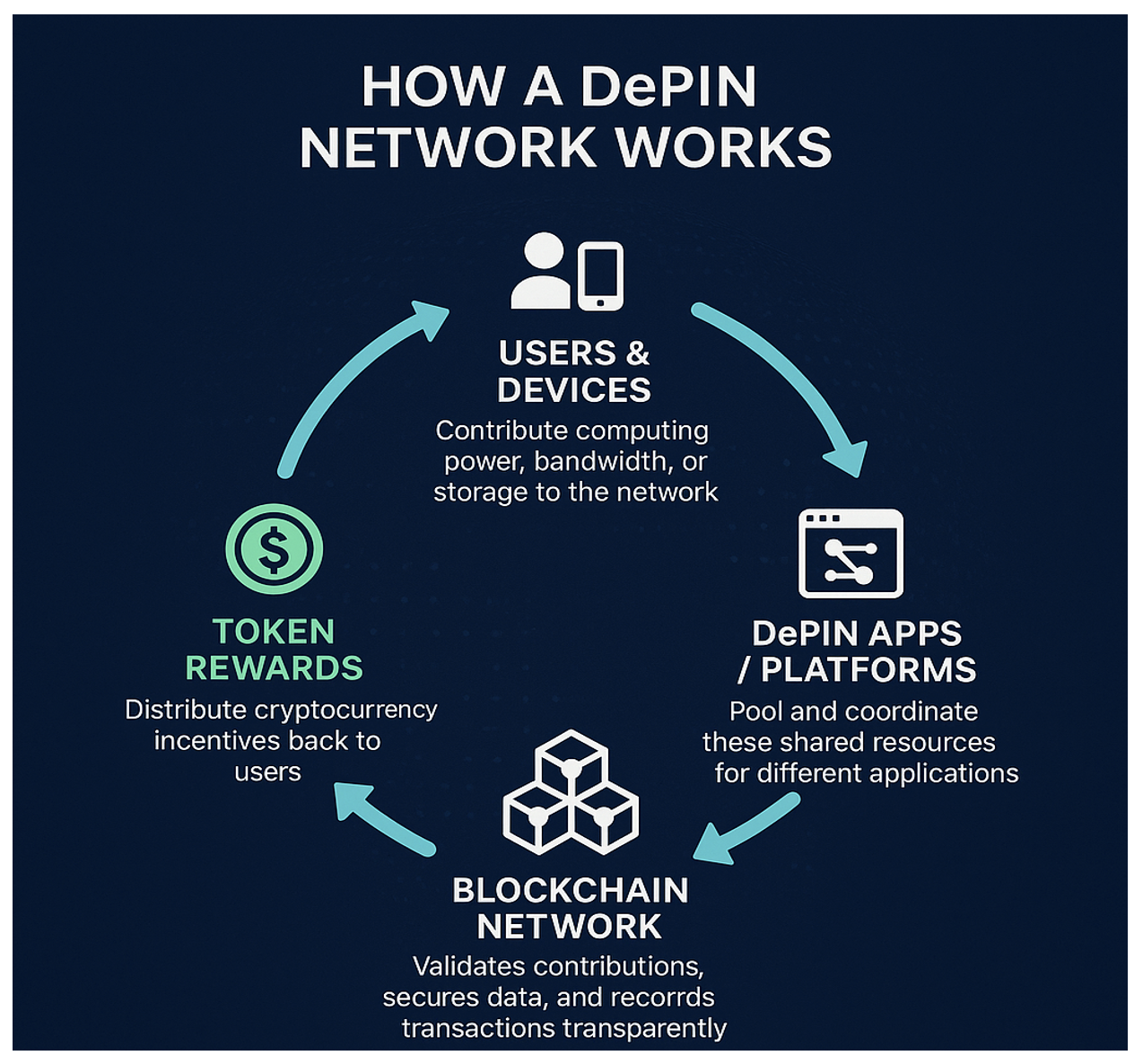 How A DePIN Network Works